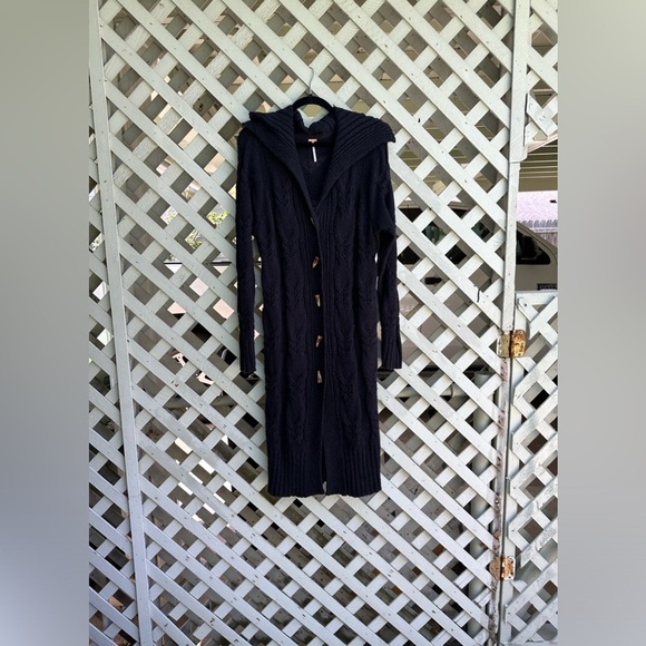 COPY - Free People Cappuccino Cardigan Cardi Sweater - Picture 3 of 4